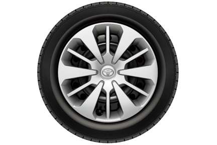 165/65R14タイヤ&14×5Jスチールホイール(樹脂フルキャップ)