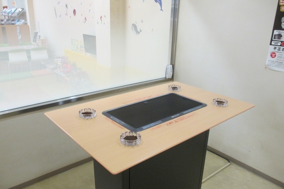 観音寺店　喫煙所